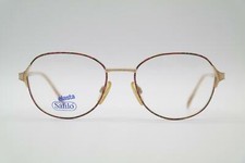 Vintage Safilo 4592 Multicolored Gold Oval Glasses Eyeglass Frame NOS