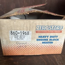 NOS Zerostart Block Heater 860-1968 Heating Element ONLY