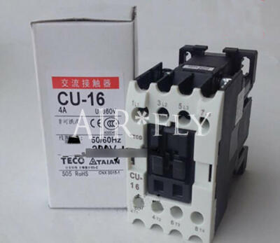 1PCS New TECO CU-16 CU 16 4A 220VAC Contactor