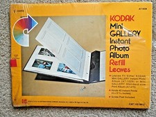 Vintage Kodak Mini Gallery Instant Photo A;bum Leaves A7-1039
