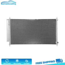 For 2013 2014 2015 16-2017 Honda Accord 2.4L l4 Aluminum A/C 4165 Condenser Core