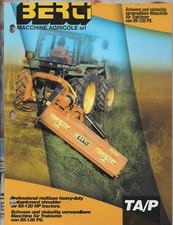 BERTI TRITURATORE TRINCIATRICE MULTIUSO PESANTE TA/P per trattore 85 - 120 HP Brochure