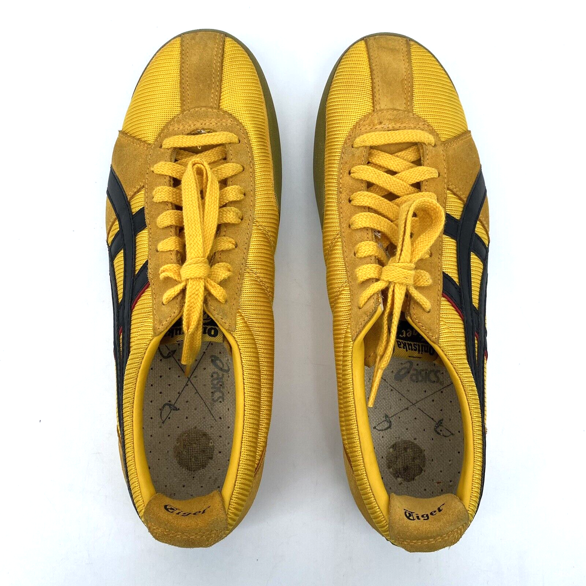 Mens 9.5 Asics Onitsuka Tiger Mexico 66 Yellow Suede Sneaker Mens 9.5 Asics Onitsuka Tiger Mexico 66 Yellow Suede Sneaker