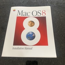 Vintage Mac OS 8 Original Installation Manual