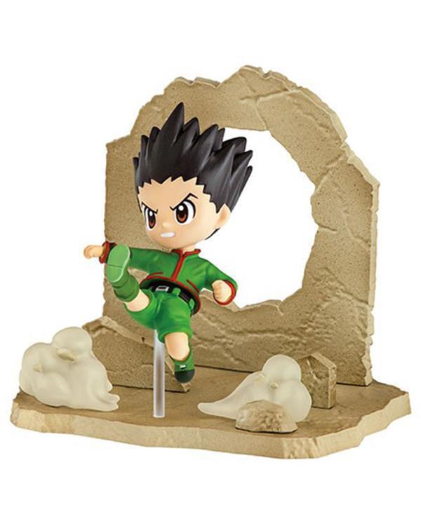 Action Figure Gon Freecss Miniatura: Hunter x Hunter Anime Manga