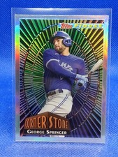 2022 Topps Finest Cornerstone George Springer Toronto Blue Jays #94FC-GS