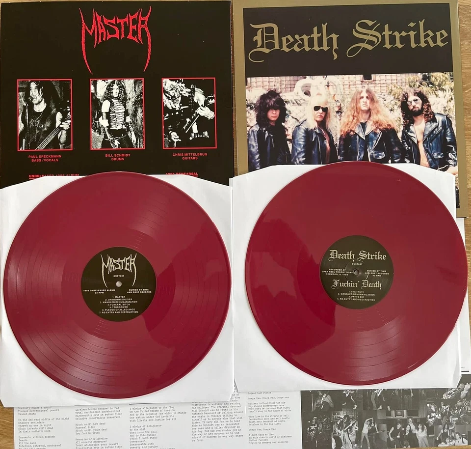 MASTER - 1985 DLP (LIM.250 OXBL. DLP BOX*UNREL.ALBUM*FUNERAL BITCH*DEATH STRIKE) - Bild 2 von 4