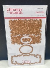 Spellbinders GLIMMER OF THE MONTH Foil Foiling Plate So Kind of You March 2023
