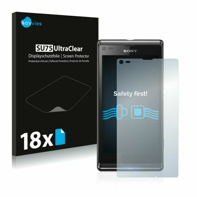Clear Mobile Phone Screen Protectors for Sony Xperia L
