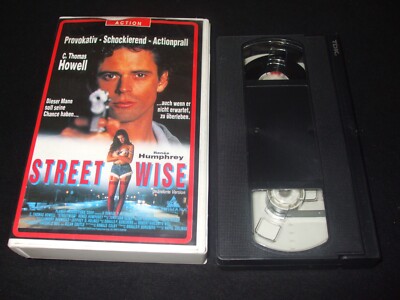 VHS Video - Street Wise - C. Thomas Howell / Renee Humphrey