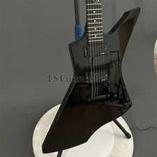 James Hetfield Snakebyte Electric Guitar Metallica Solid Body Black Active