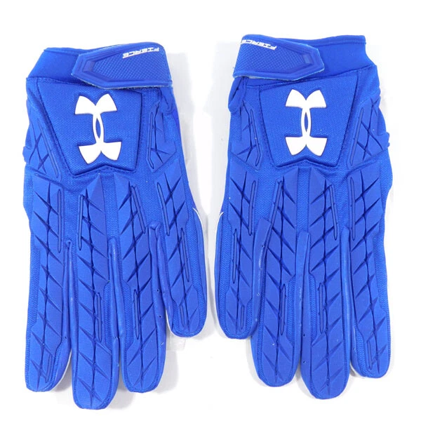 Blue under armour gloves cheap