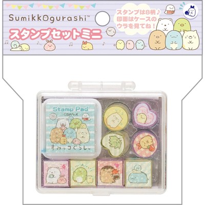 San-x FT72503 Sumikko Gurashi Stamp Set Mini New