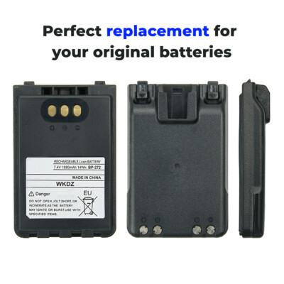1PC BP-272 1880mAh Li-ion Battery Compatible for ICOM Radio IC-705