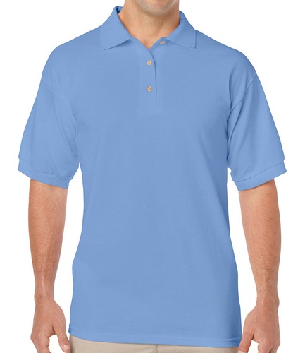 Gildan DryBlend Polycotton Jersey Polo Sports Shirts 14 Colours - S - XXXL - Picture 3 of 15