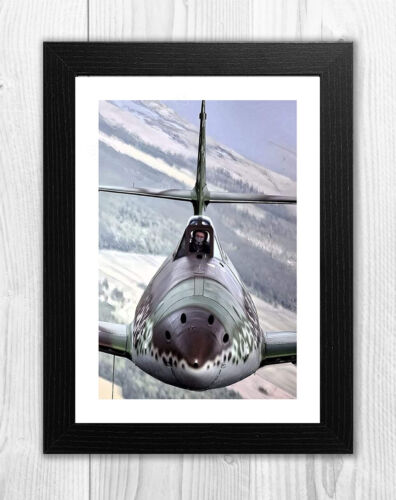 Messerschmitt Me 262 1 A4 póster fotográfico con elección de marco - Imagen 3 de 4