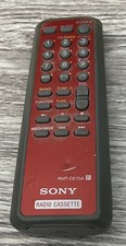 Sony OEM RMT-CE75A Gray With Red Inlay Remote Control