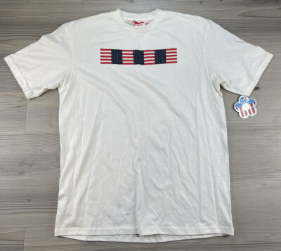 Target Vintage Women’s T-Shirt Short Sleeve Independence Day American flag  M NEW