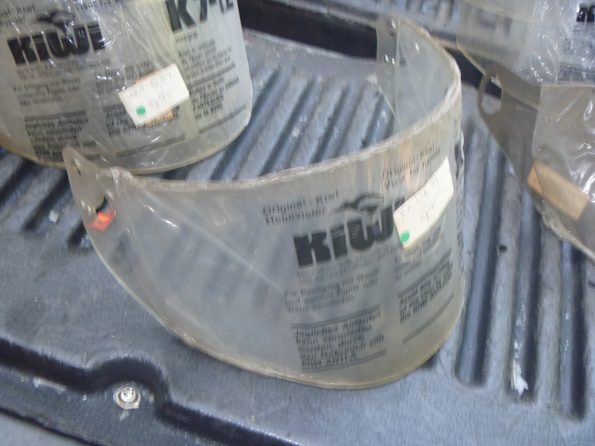 クック NEW NOS Kiwi Clear Helmet Shield Visor 1001-039 | eBay