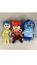 Disney Pixar Inside Out 2 Talking Plush Doll Lot Joy Anxiety Sadness Talk It Out
