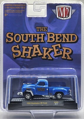 M2 MACHINES L.E. 4,400 SOUTH BEND SHAKER 1950 STUDEBAKER 2R TRUCK REAL RIDERS!