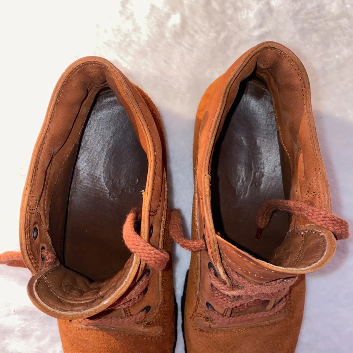 Rust colored suede boots cheap