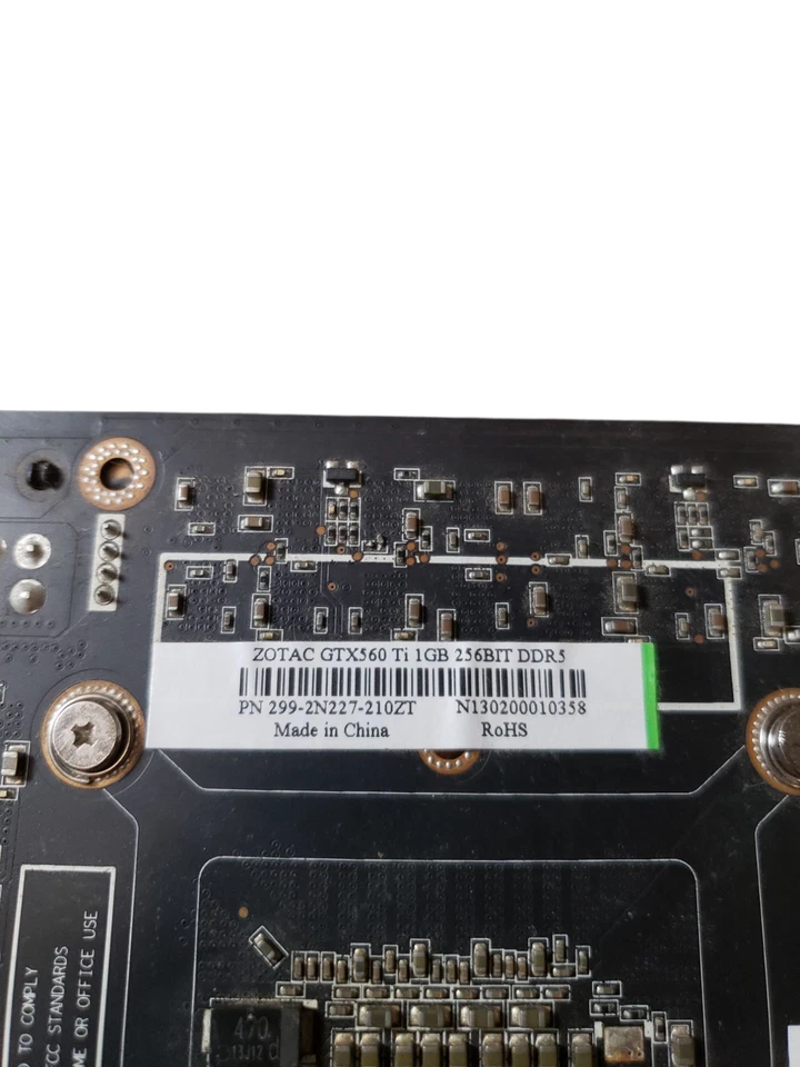 ZOTAC GTX560 Ti 1gb 256 bit DDR5 video graphics card tested good - Image 4 of 4