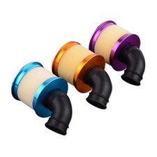 For HSP 94122 94188 04104 02028 Upgrade Part 1/10 RC Nitro Car Metal Air Filter