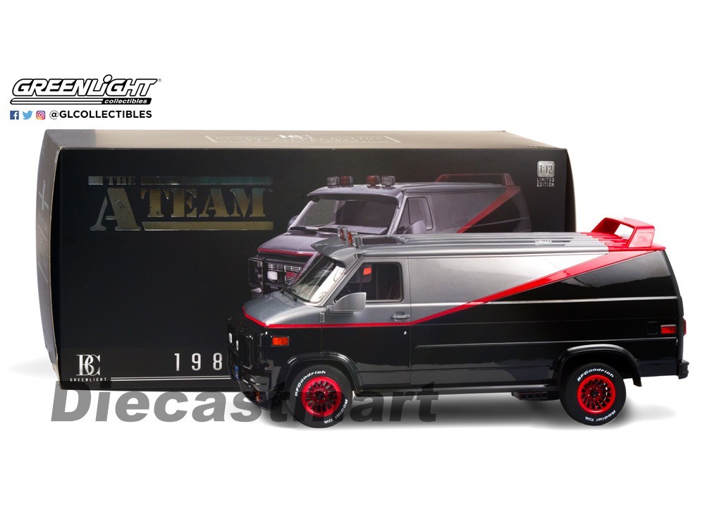 Greenlight 1:12 Bespoke Collection The A Team 1983 GMC Vandura