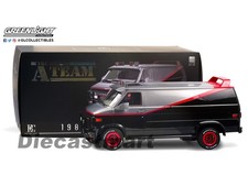 Greenlight 1:12 Bespoke Collection The A Team 1983 GMC Vandura Black 12101 Model