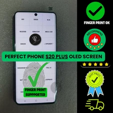 Samsung S20+Plus SM-G985F G986B OLED LCD Replacement Screen with Frame-UK