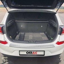 Ladekantenschutz Stoßstangenschutz für Hyundai i30 Kombi 2012-17 Chrom Gebürstet