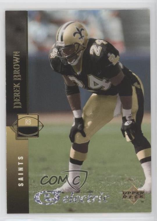 1994 Upper Deck Electric Silver Derek Brown #289 0b5