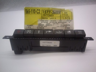 New GM/ACdelco Hazard Fuel Traction Control Display Switch  15773603