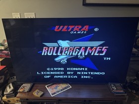 NES Rollergames - Tested- Authentic - Clean - Cart Only