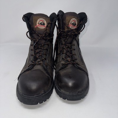 Brahma Mens Steel Toe Boots Brown Work Wear Size 10.5  display picture 3