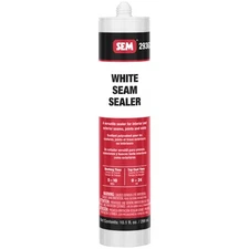 SEM Products 29362 White Seam Sealer 10.1 fl. oz. Direct-To-Metal Sealant