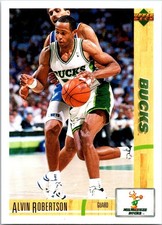 1991-92 Upper Deck International (Spanish) - Alvin Robertson