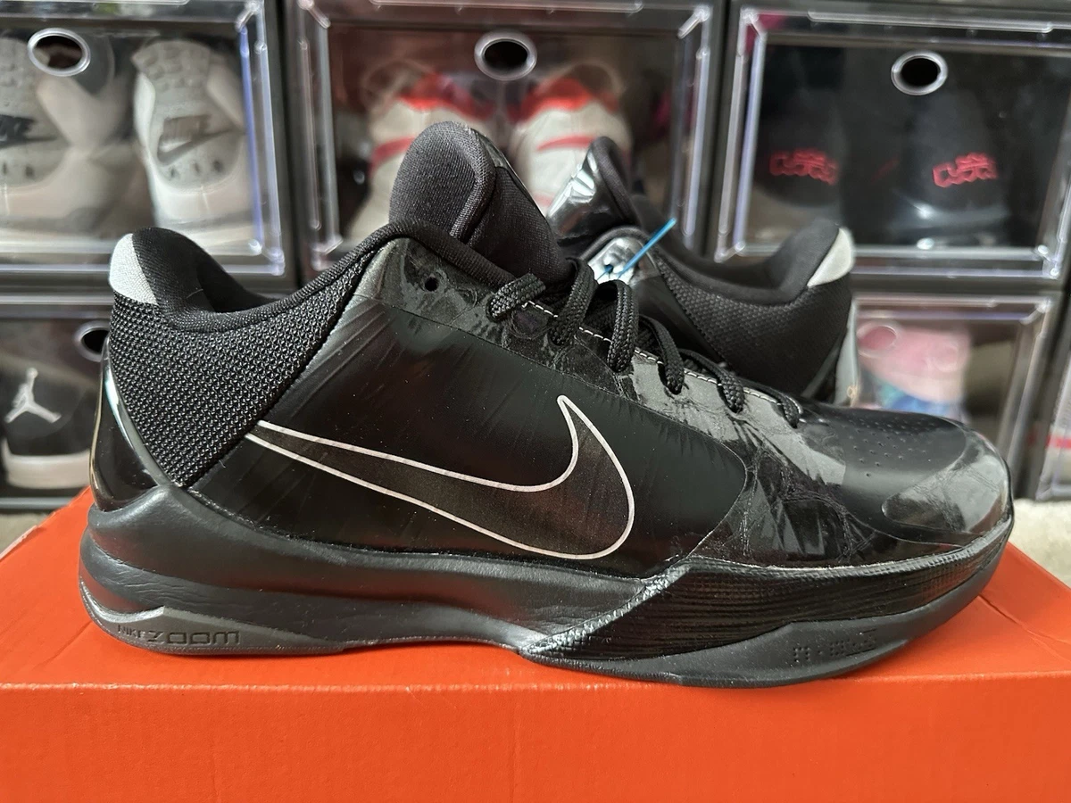 Nike Zoom Kobe 5 Black Out | eBay