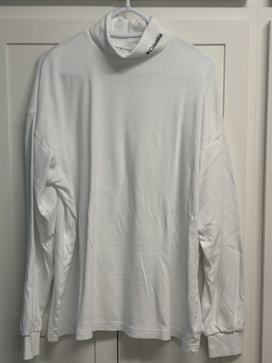 Columbia Ballistic Ridge White  Solid TurtleNeck Pullover XL *