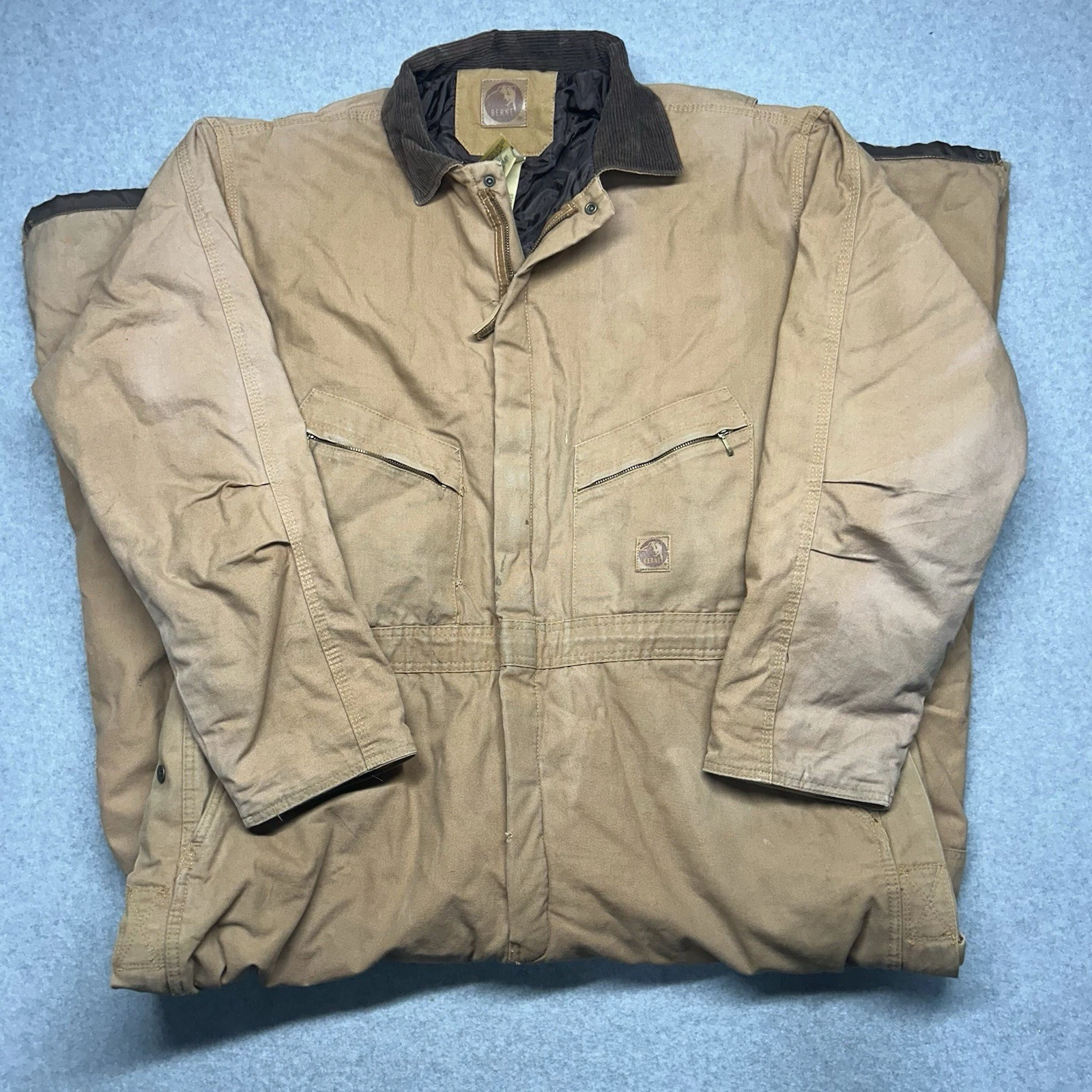 Berne Insulated Coveralls Mens Size 2XL Tall Quilted Workwear
Opens in a new window or tab