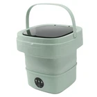 1 Small Folding Washing Machine Compact Design For Travel And Dorms