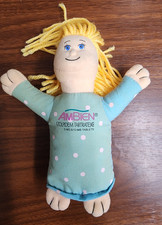 Rare Ambien Promotional Stuffed Animal Bean Bag Marking Toy Gift Drug Doll