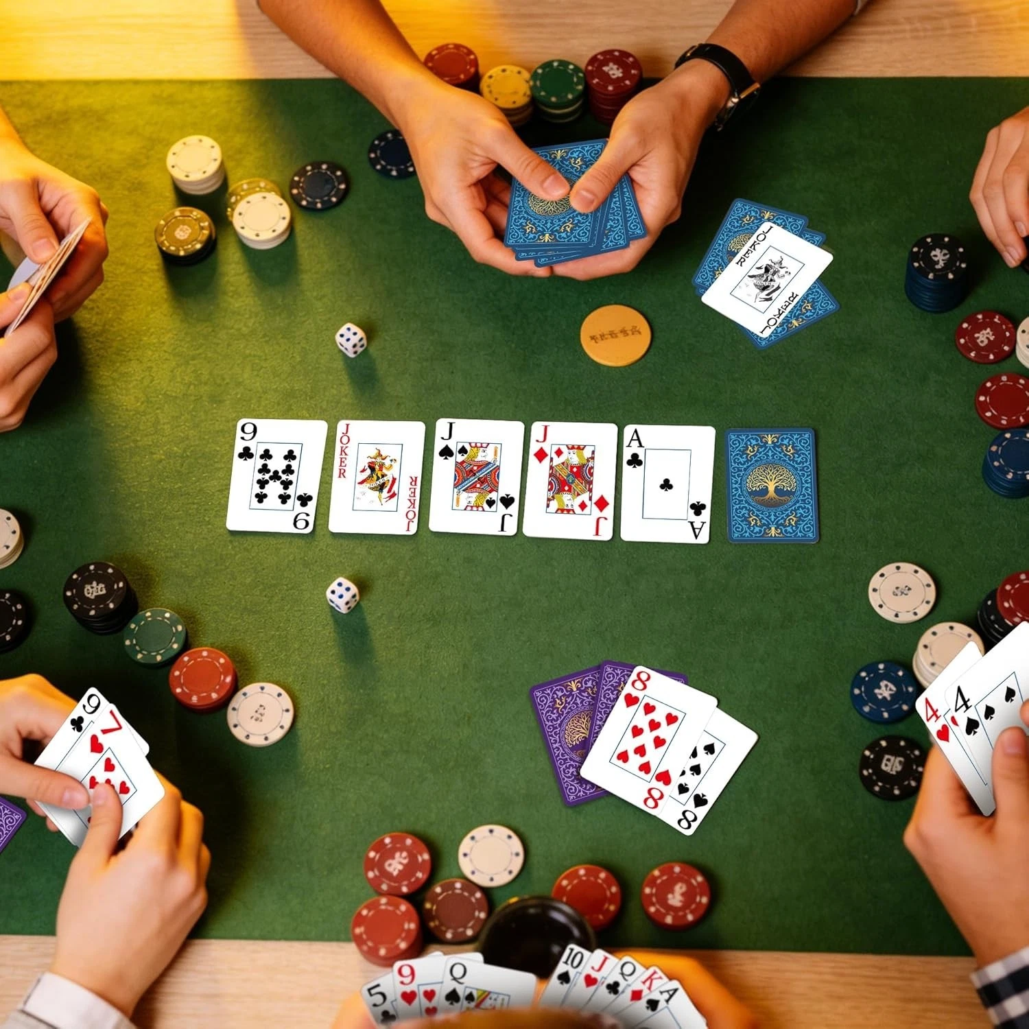 Playing Cards 2 Pack, Deck of Cards, Large Print Playing Cards, Easy to Shuff... - Picture 9 of 9