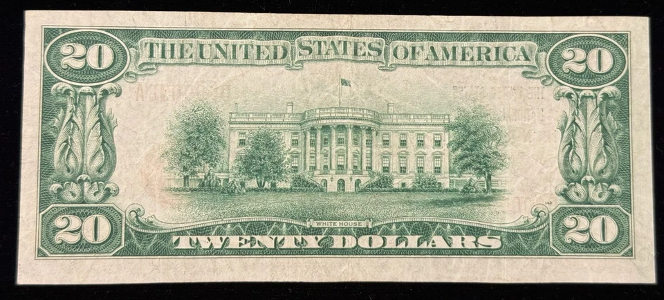 1929 $20 The United States National Bank of IRON MOUNTAIN MICHIGAN Charter 11929 - Image 2 of 2