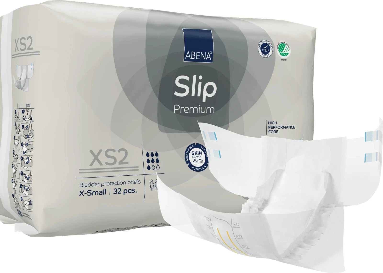 Abena Slip Premium Level 2 Adult Diapers