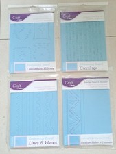 Basteln mit HELIX x4 Sets Weihnachten Filigran Grußlinien/Wellen Umschlagmaschine 