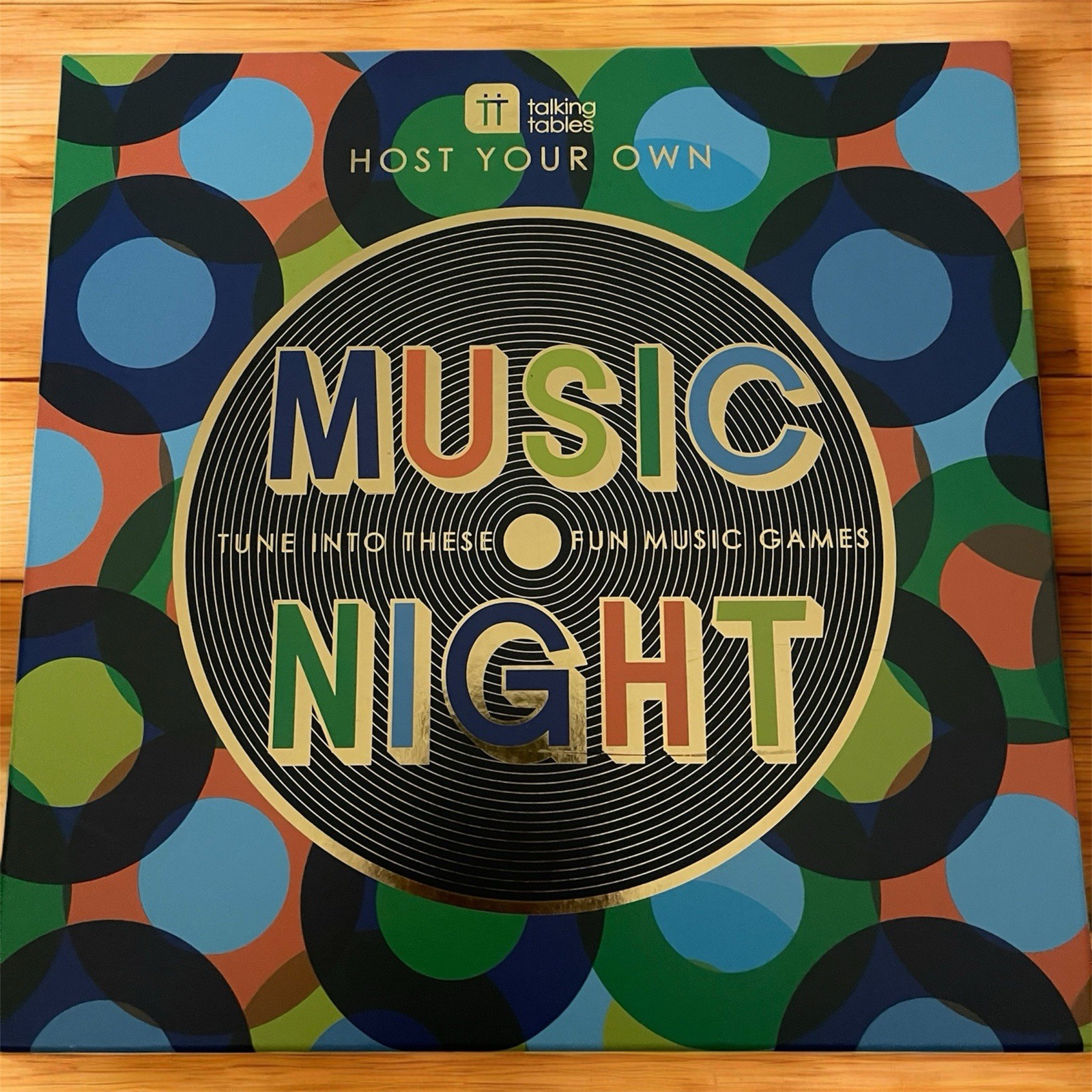 Talking Tables Board Game Host Your Own Music Night Box EX