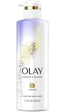 Olay Retinol, Cleansing Renewing Nighttime Body Wash with Vitamin B3 & Retinol.