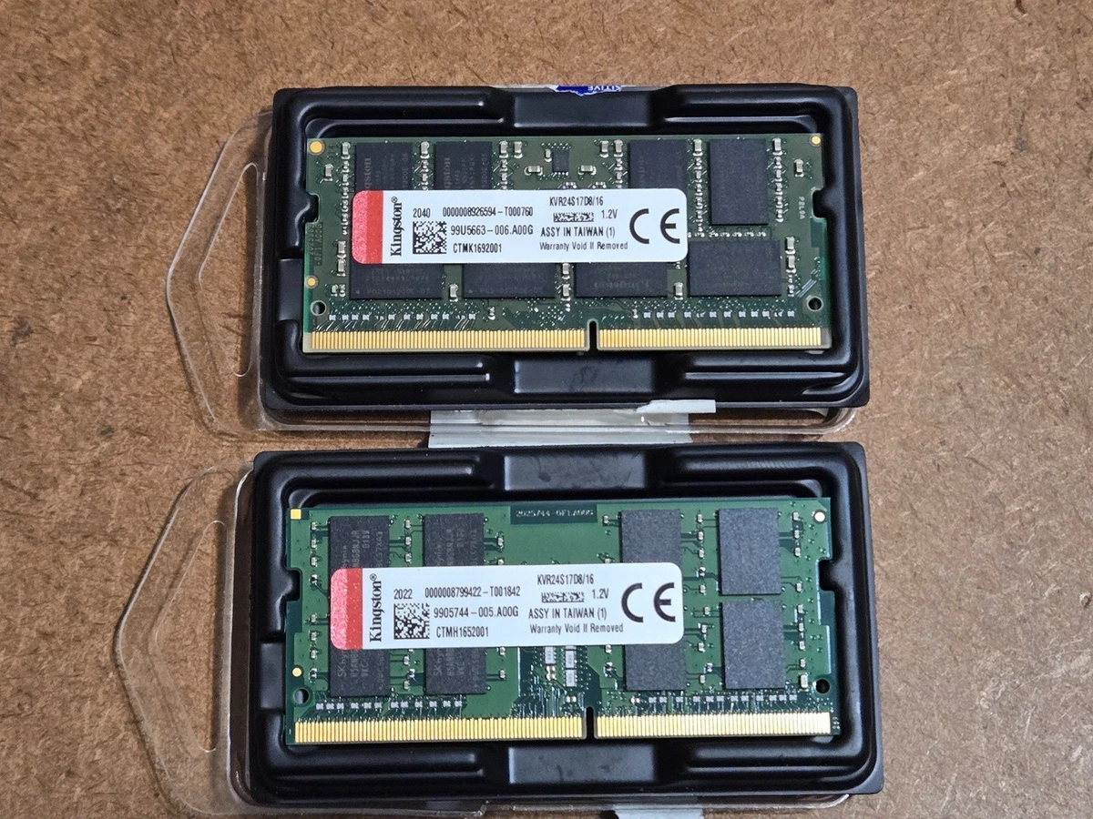 2 Barrettes De RAM 4 Go DDR4 2400 MHz ATP PC4-19200 X4D04QA8BLRCSE-E-FO1